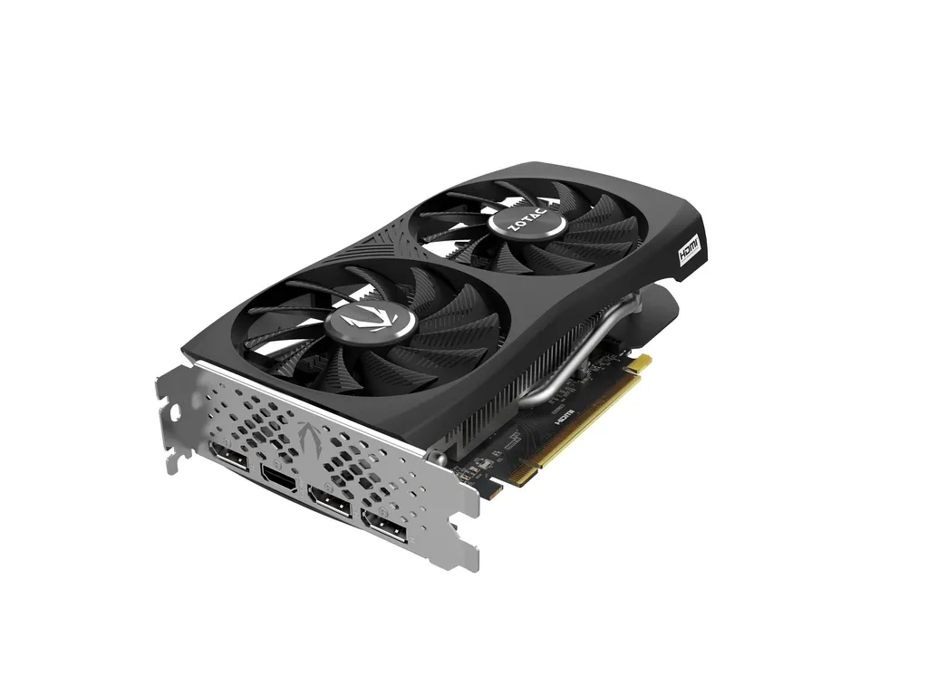 ZOTAC Nvidia Graphic Card RTX 4060 8GB DDR6 DUAL FAN view 5
